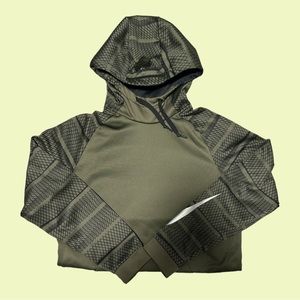 Nike Men’s Dri Fit Hoodie Olive Size Medium